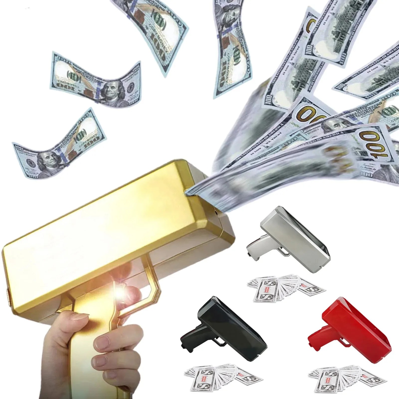 Kids Education Money - Spara denaro pistola giocattolo divertente gioco