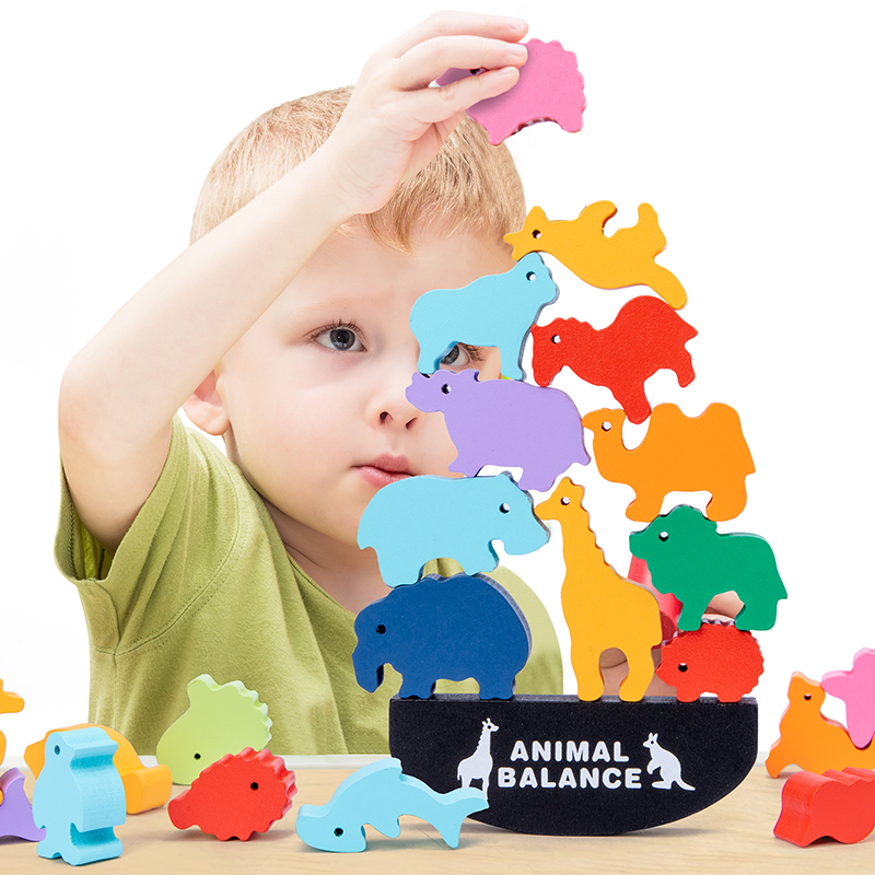 Kids Educational Box - Gioco Educativo Montessori in Legno per