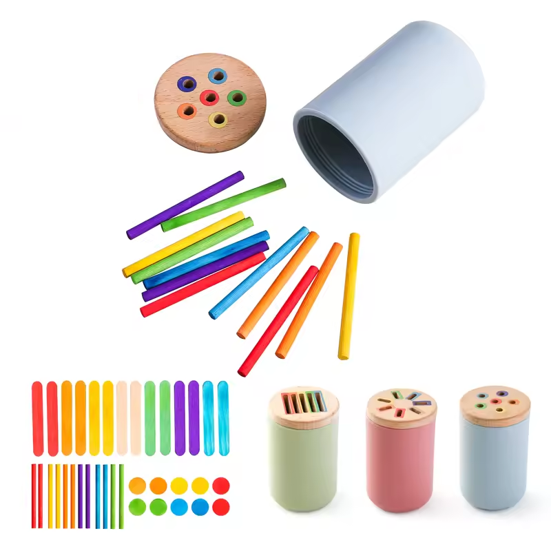 Kids Educational Box - Giocattoli in legno Montessori Ordinamento dei