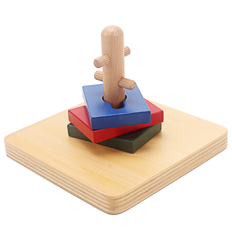 Kids Educational Box - Giocattolo in legno Montessori infantile Twist