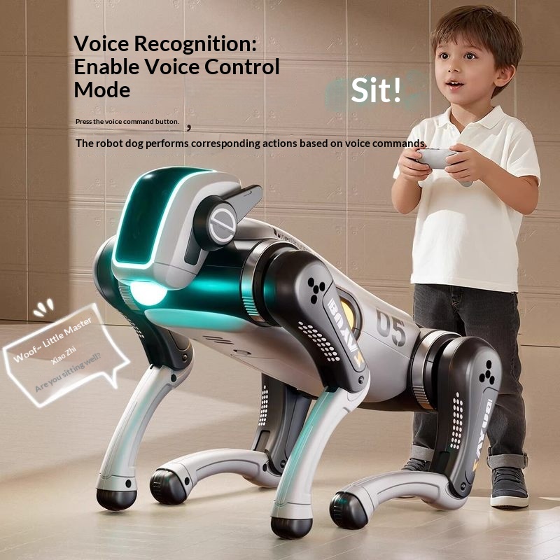 Kids Education Related - Cane robot telecomandato con intelligenza artificiale,