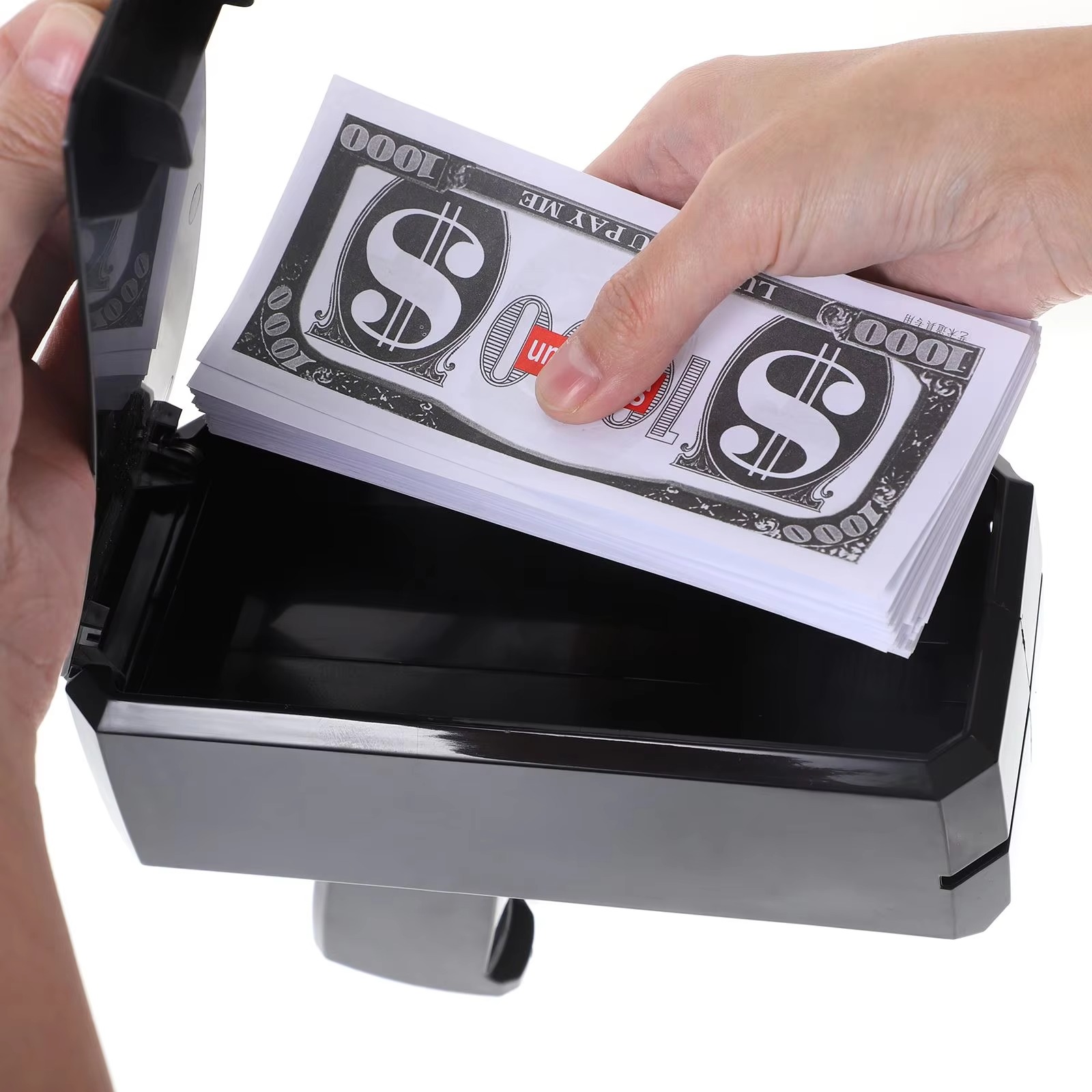 Spara denaro pistola giocattol - Kids Education Money recensione e prezzo