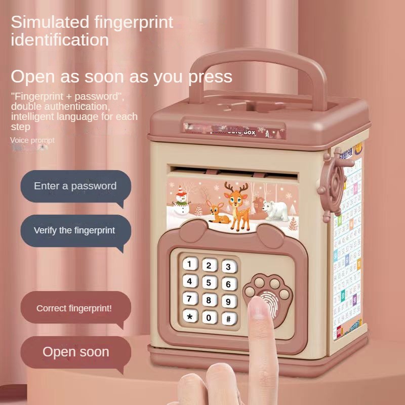 Salvadanaio con impronta digit - Kids Education Money recensione e prezzo