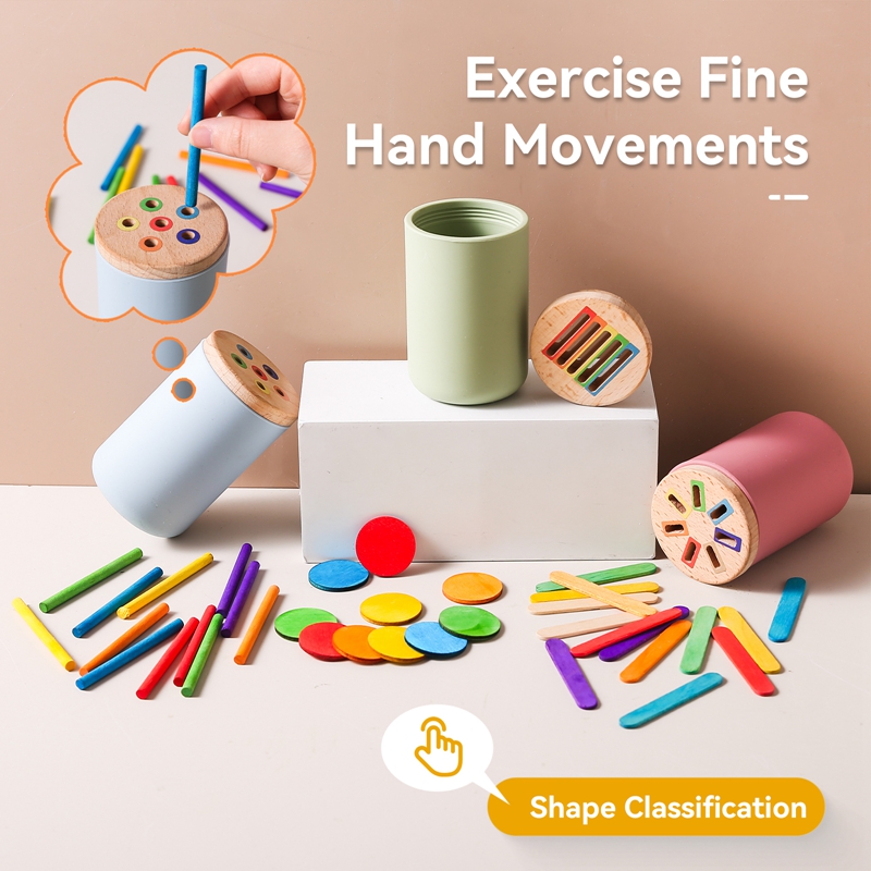 Giocattoli in legno Montessori - Kids Educational Box recensione e prezzo