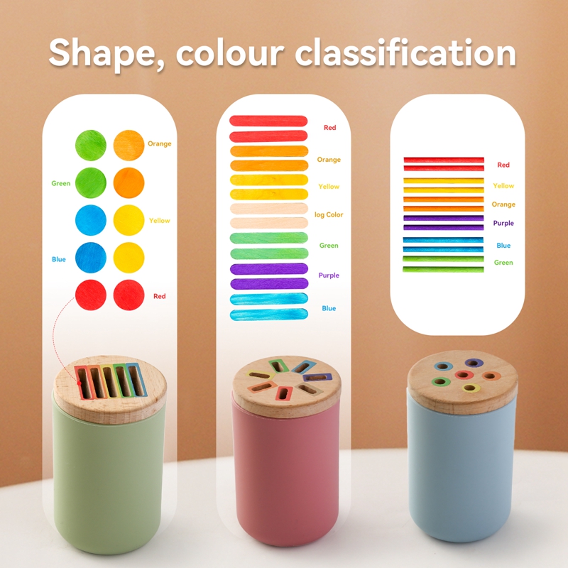 Giocattoli in legno Montessori - Kids Educational Box recensione e prezzo