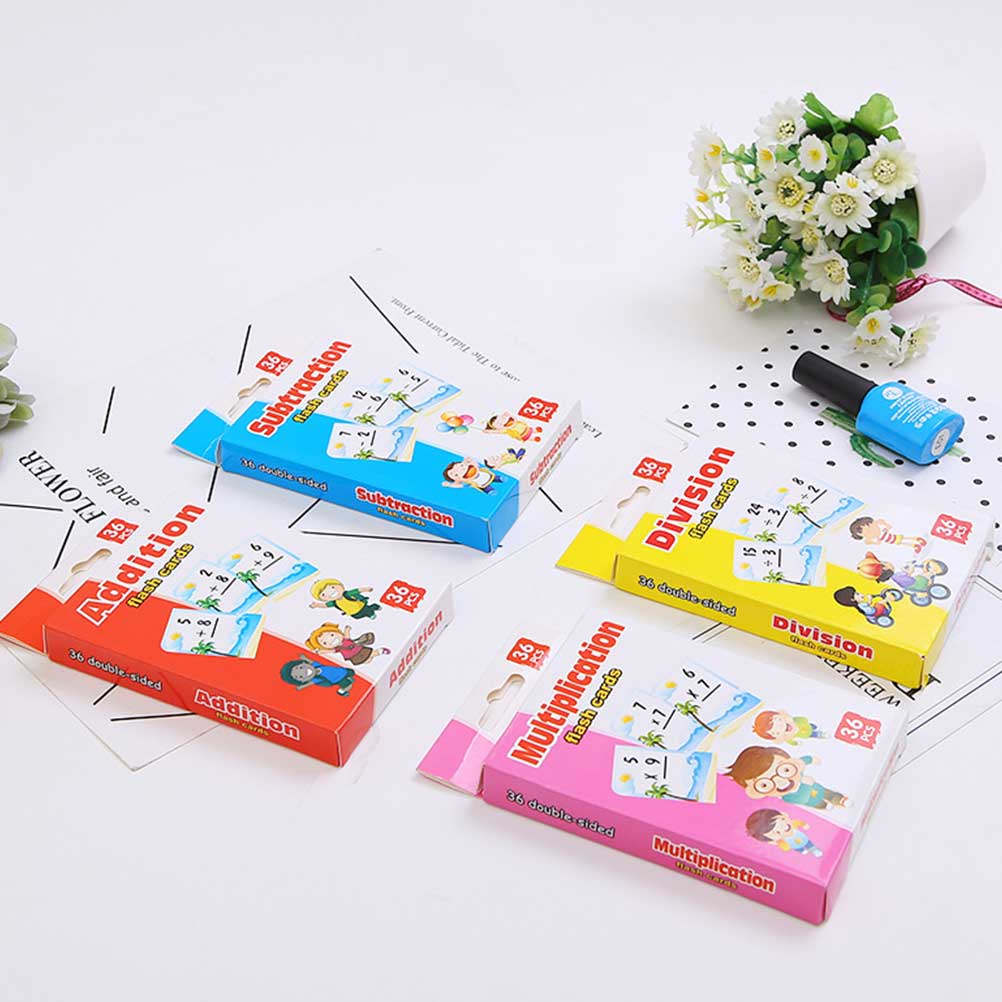 4 scatole di carte didattiche  - Kids Educational Box recensione e prezzo