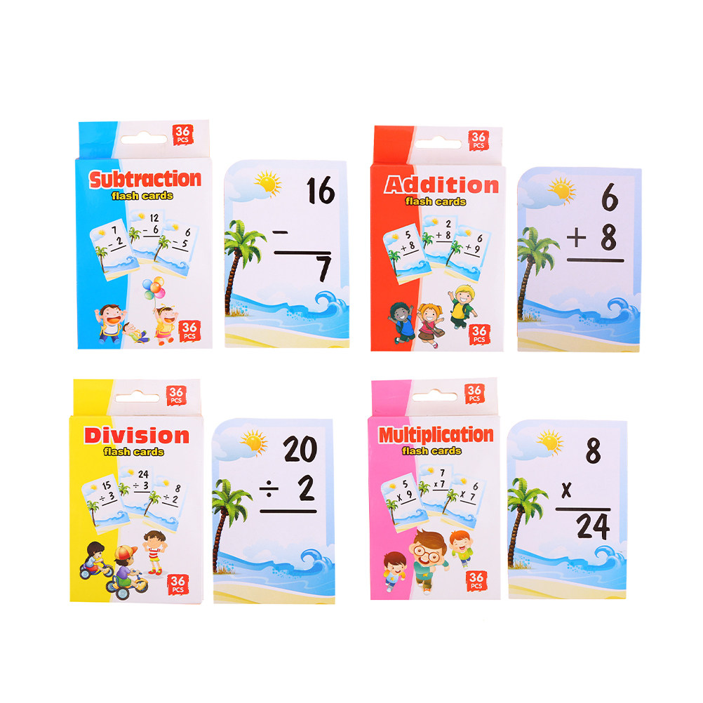 4 scatole di carte didattiche  - Kids Educational Box recensione e prezzo