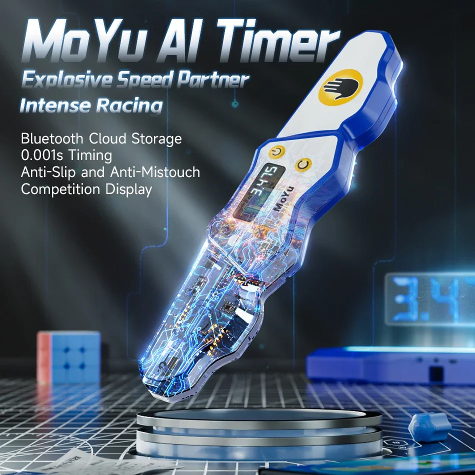 Nuovo MoYu Ai Timer Cubo magic - Kids Education Related recensione e prezzo