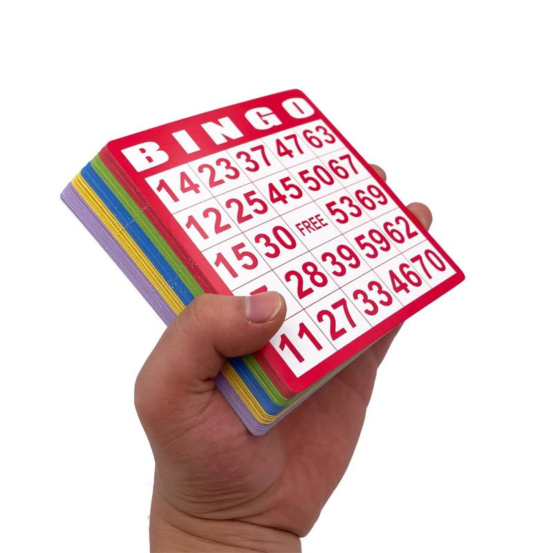 50/100 pezzi di carte da bingo - Kids Education Group recensione e prezzo