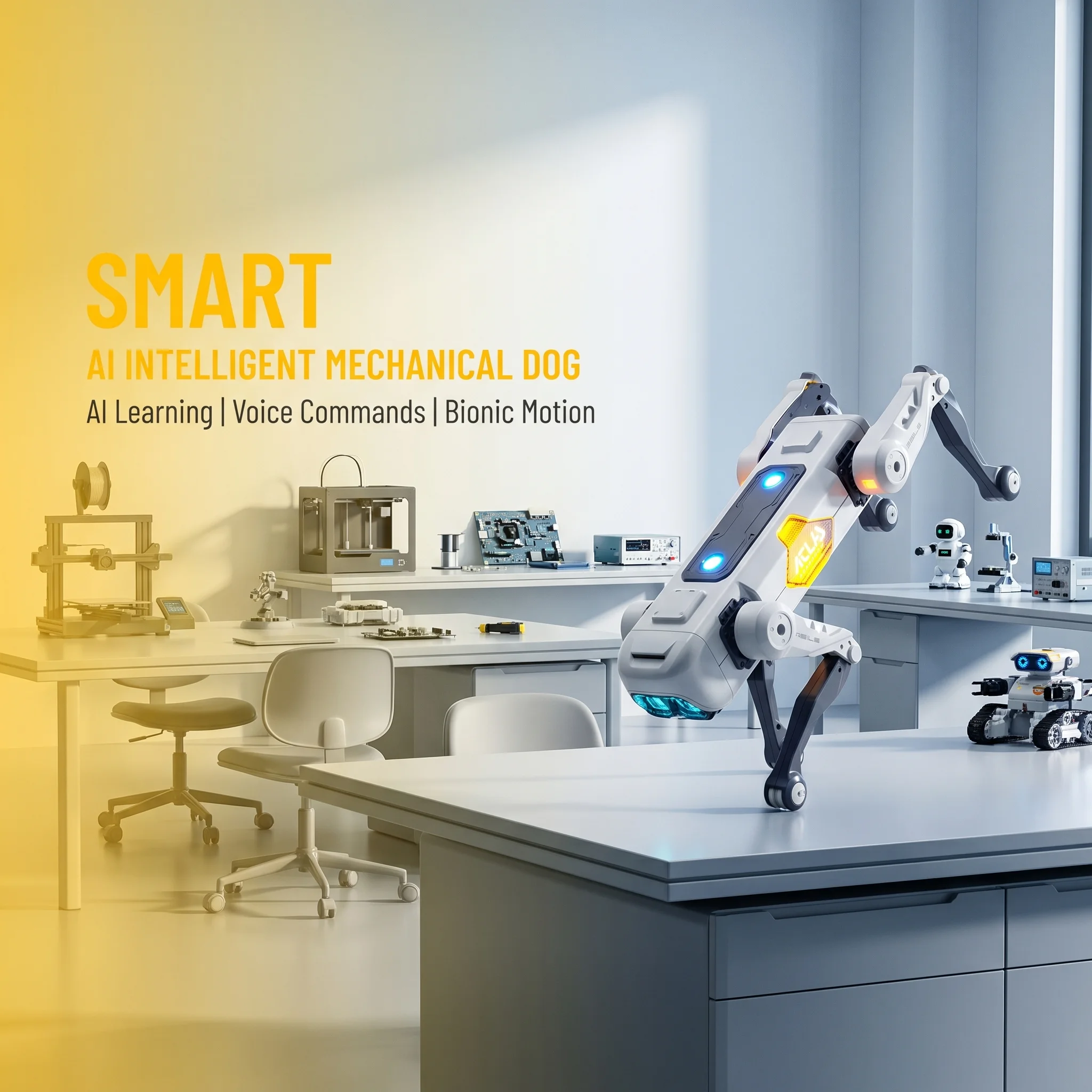 Cane Robot Intelligente AI, Co - Kids Education Material recensione e prezzo