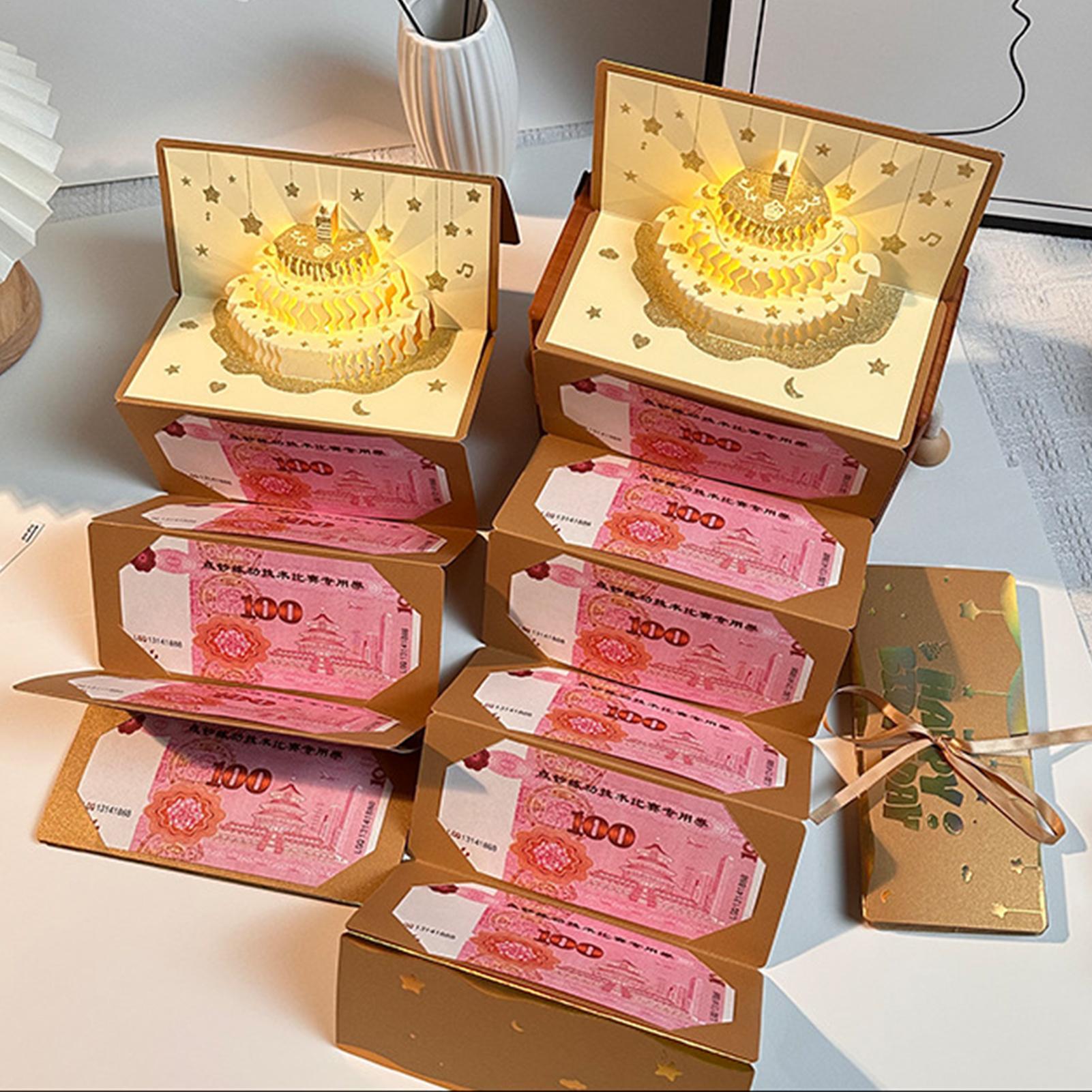 Busta 3D a forma di torta per  - Kids Education Money recensione e prezzo