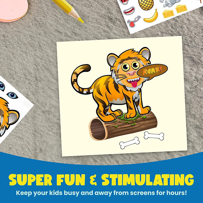 Cartoon Safari animali adesivi - Kids Education Money recensione e prezzo